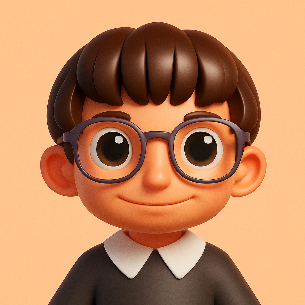 Caricatura 3D como foto de perfil