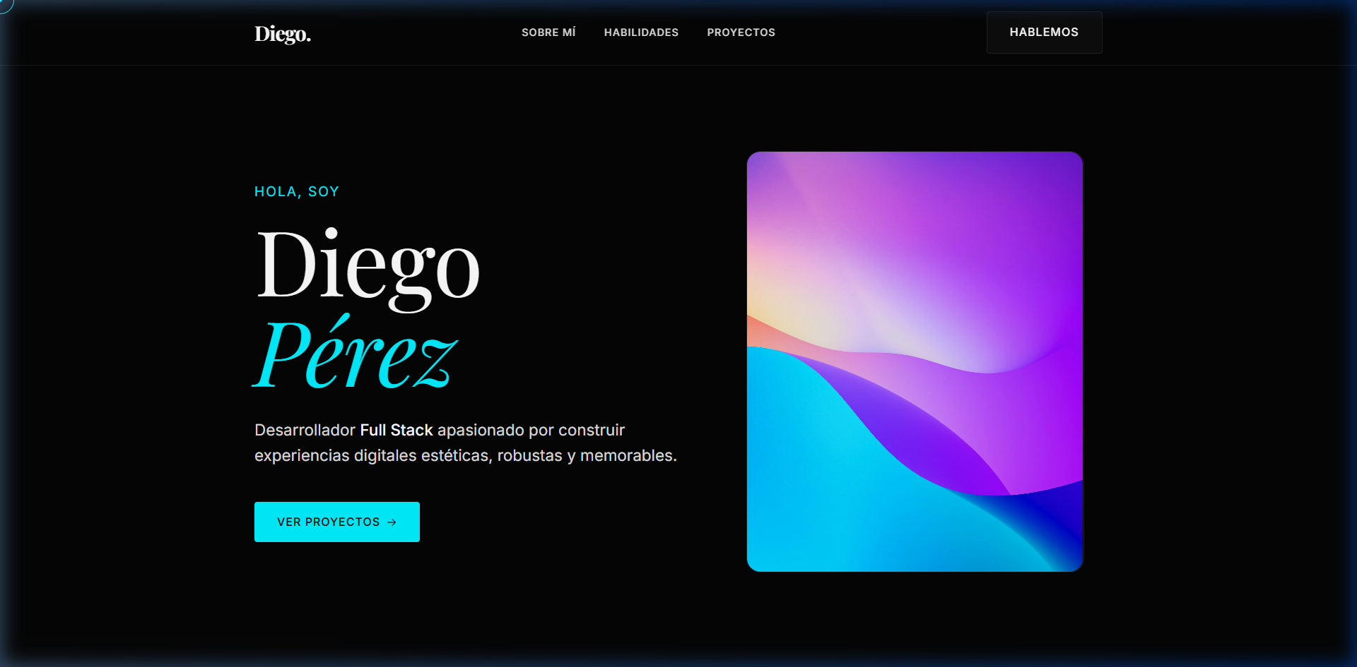 Primer Portfolio Coderhouse